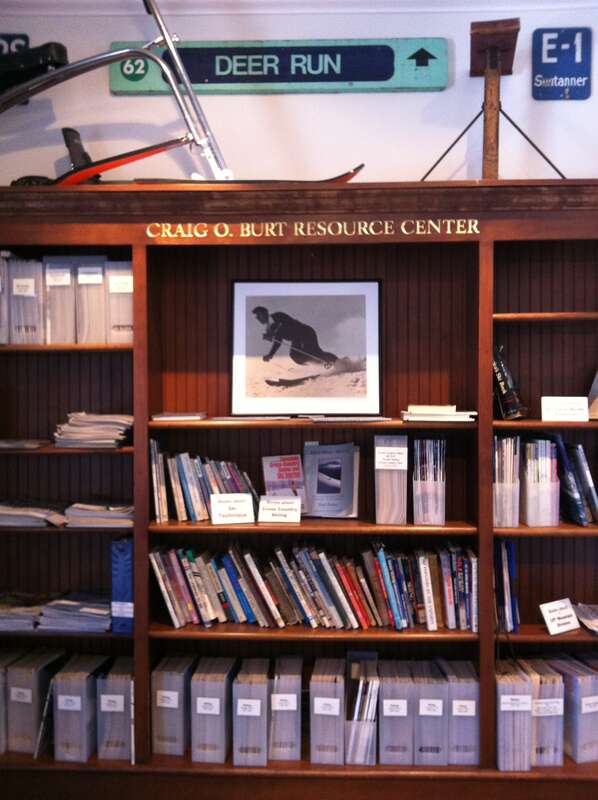 Vermont Ski and Snowboard Museum Library and Archive exhibit